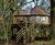 B20 powder-coated and glass infill balustrade - Grimes Treehouse 1