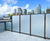 B20 post and glass infill privacy screens - Boatman’s House 0