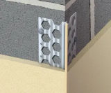 PVCu corner / angle beads for rendering and plastering - on this page
