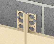 Renderplas MJ4 - 4mm PVCu movement joint bead