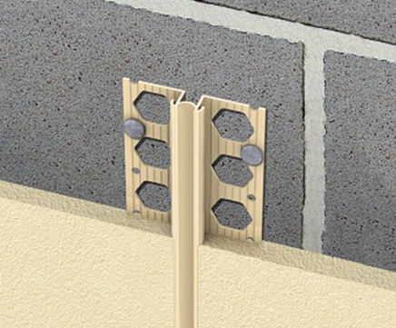 Renderplas MJ4 - 4mm PVCu movement joint bead