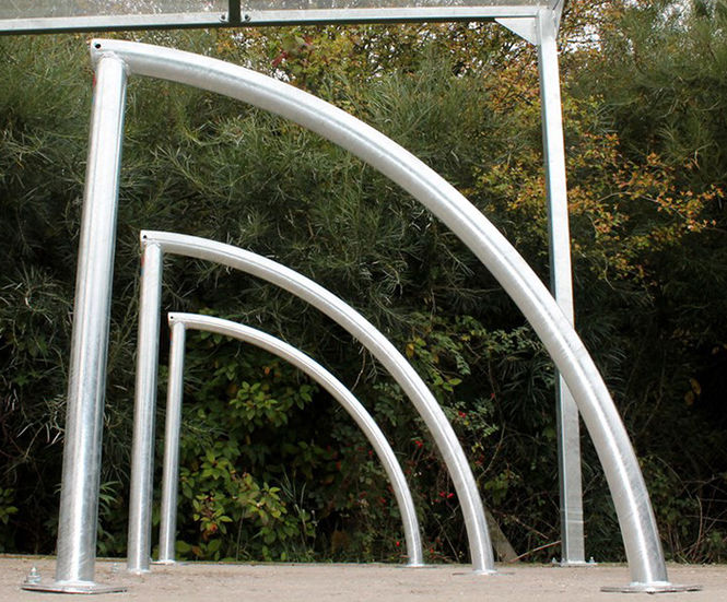Delightfully designed cycle storage