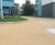 Natural-looking surfacing for pedestrian areas at university 0