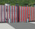 Hinged swing gates with special infill for MTV Studios 0