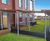 Aspen - steel and timber freestanding monopitch canopy shelter 7