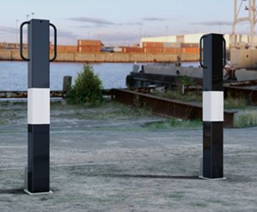 AUTOPA square removable steel post