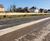 Road safety barriers for entrance to Redrow Homes development 1