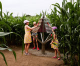 Outdoor musical instruments for award-winning York Maze - on this page