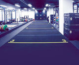 Acoustic floor protects neighbours from gym vibrations - on this page