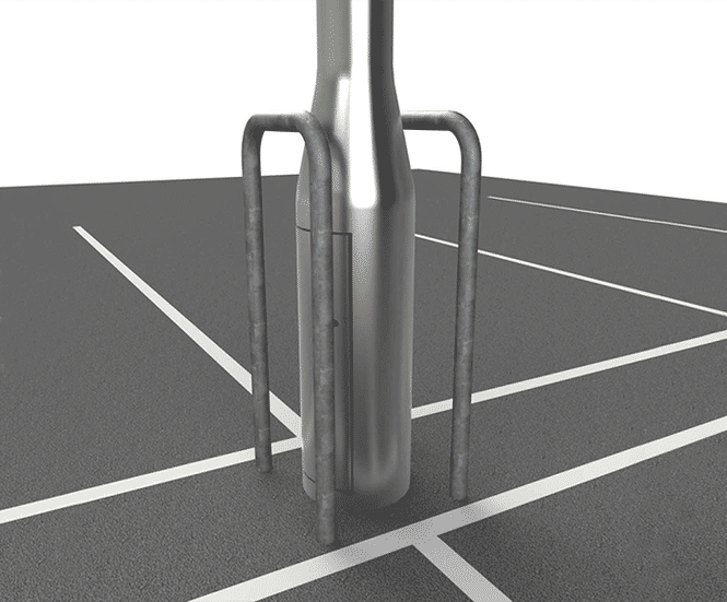 ASF 9000LCP lamp post protector