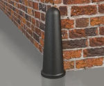ASF cast iron building corner protection bollards