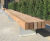 Fordham - recycled steel and reclaimed hardwood seating 7