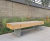 Fordham - recycled steel and reclaimed hardwood seating 8