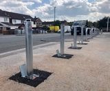 Sold Secure security posts and barriers for commercial site - on this page