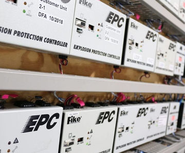 Explosion detection and control systems