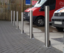 Removable Bollard 1000, stainless steel