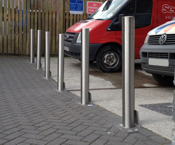 Removable Bollard 1000, stainless steel