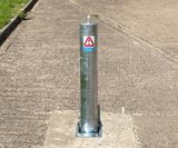 RetractaPost 745 FB - steel retractable post, round - on this page