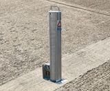 RetractaPost-GL 500 - galvanised steel retractable post  - on this page