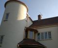 Segmented and curved radius copper guttering