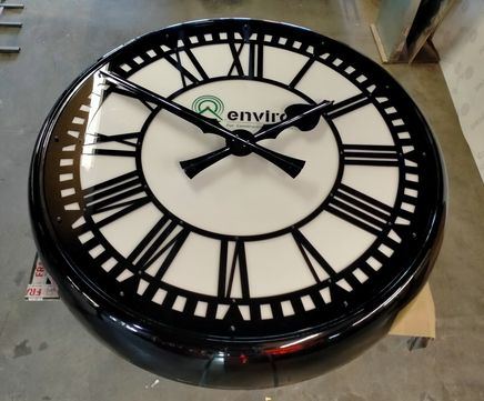 28 large exterior skeleton clocks for Saudi company