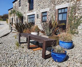Recycled plastic outdoor seating for luxury holiday cottages - on this page