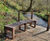 Recycled plastic outdoor seating for luxury holiday cottages 3