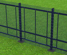 SecureGuard™ RCS crash-tested mesh security fencing - PAS 68