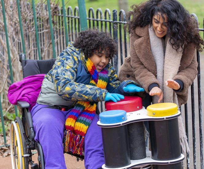 Fully inclusive play area for Clapham Common
