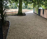 Gravel stabilisers for driveway requiring disabled access - on this page