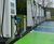 Electric car charging cranked protection bollards - Moto services 0