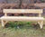 Heavy-duty timber park benches for National Trust 1