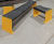 Type 9 - heavy-duty hardwood and steel bench with carved top 2