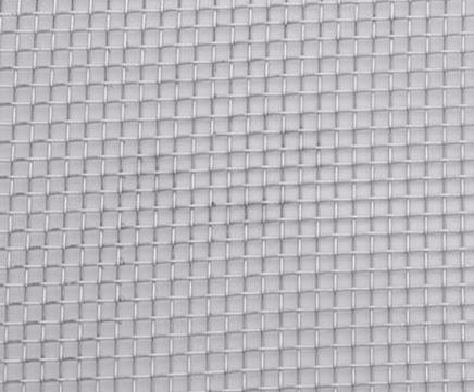Metal grille mesh for radiators
