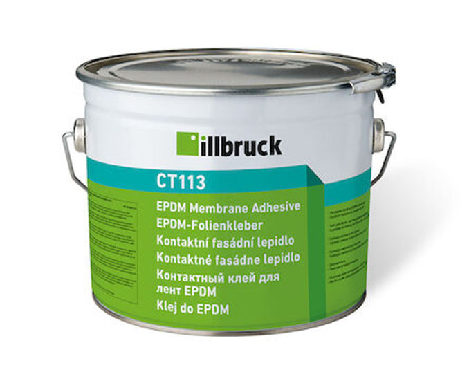 illbruck CT113 contact adhesive for EPDM membranes Tremco CPG UK