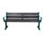 Evergreen - traditional cast iron and recycled plastic seat 3