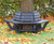 Alderwood - hexagonal recycled plastic tree seat with backrest 2