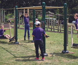 Children’s Fitness Rig - outdoor gym equipment for 6 users