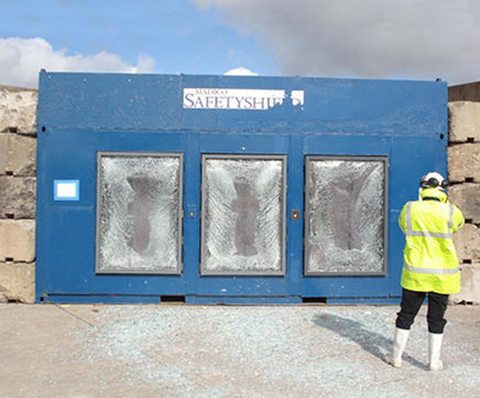 Bomb-blast protection films for glass and windows
