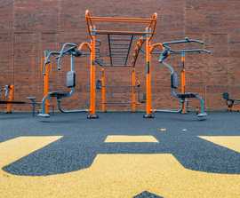 Outdoor gym equipment - Sheffield Olympic Legacy Park