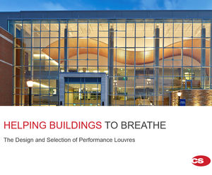 CPD - Design and selection of performance louvres