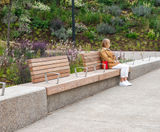 Street furniture for new city centre park - Manchester - on this page