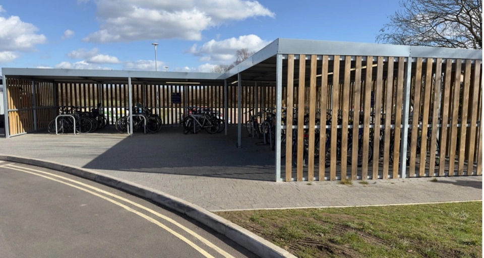 Images for Bespoke Amazon Eco bike enclosure Seacourt Park & Ride, Oxford