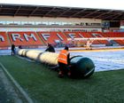 Sports pitch frost covers
