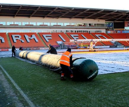Sports pitch frost covers