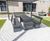 External seating and picnic tables for student accommodation 4