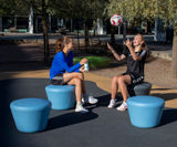 Loop Up -  polyethylene outdoor stool seat - on this page