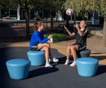Loop Up - polyethylene outdoor stool seat