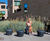 Loop Up -  polyethylene outdoor stool seat 1