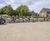 Picnic tables for cafe at Rother Valley Country Park, Sheffield 2